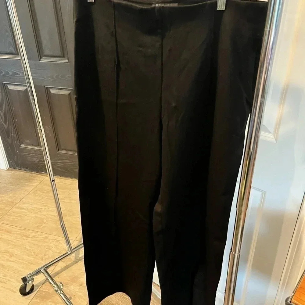 Soft and Stylish Black Pants - Size 16